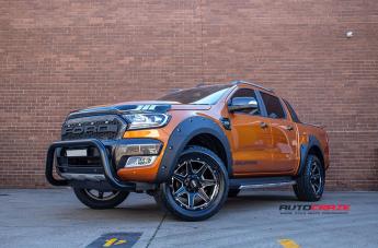 FORD RANGER GD06 GLOSS BLACK MILLED